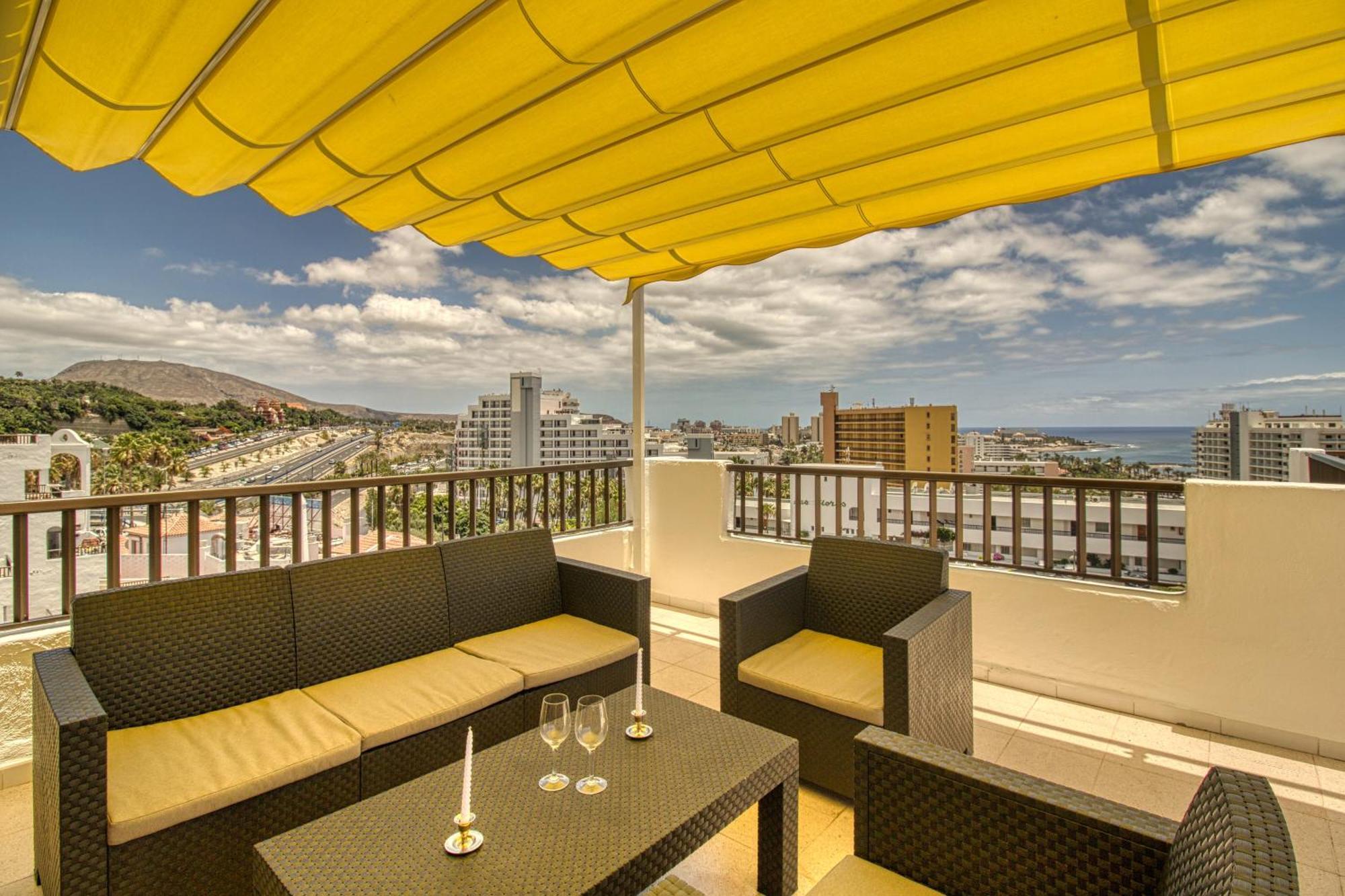 Penthouse Sea View Jacuzzy Terrace & Pool Daire Playa Feñabe Dış mekan fotoğraf