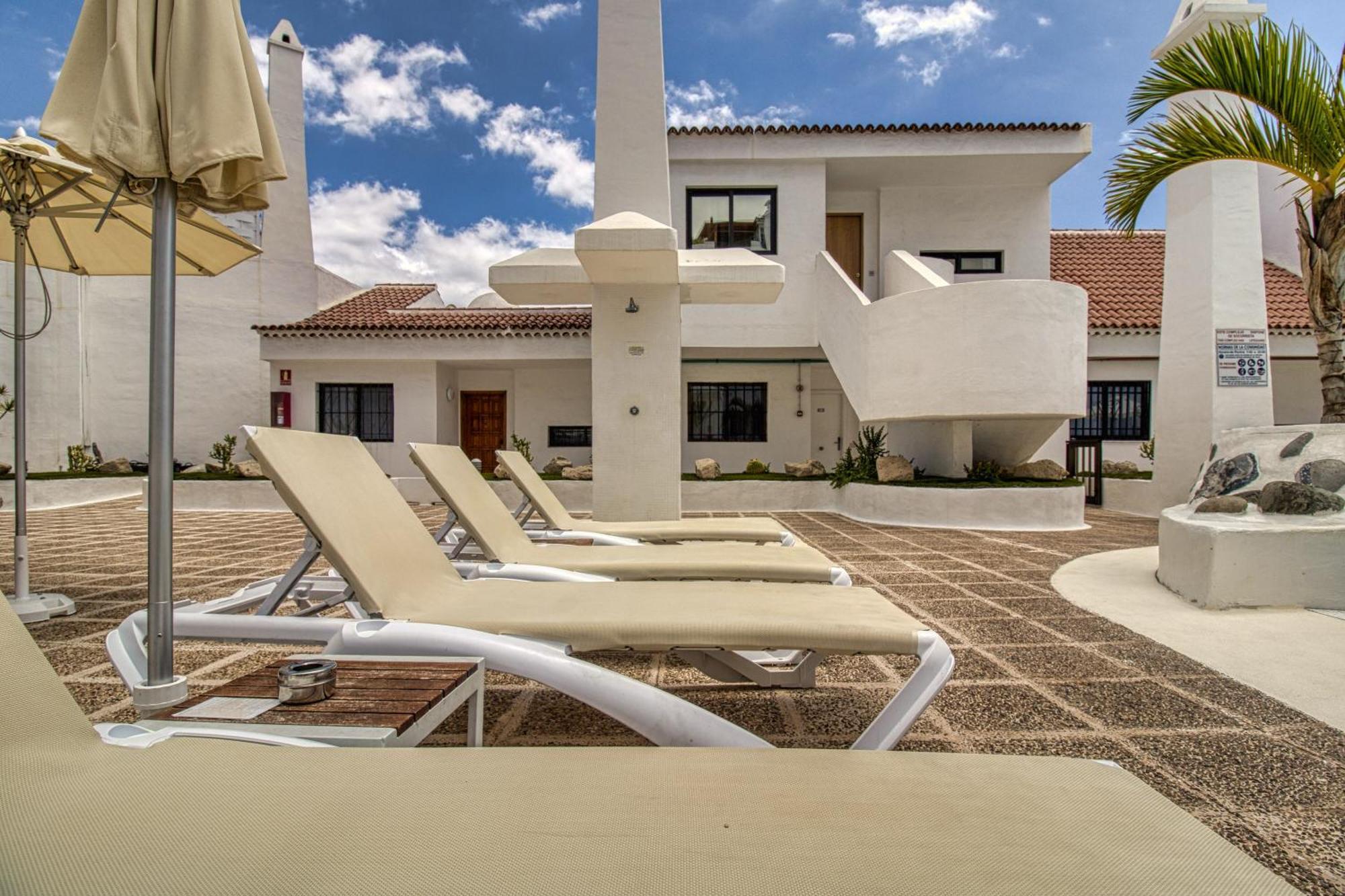Penthouse Sea View Jacuzzy Terrace & Pool Daire Playa Feñabe Dış mekan fotoğraf