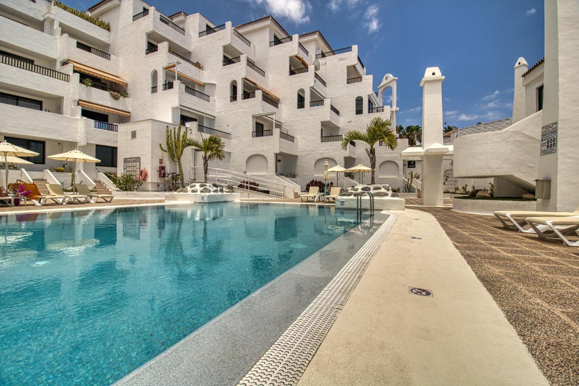 Penthouse Sea View Jacuzzy Terrace & Pool Daire Playa Feñabe Dış mekan fotoğraf