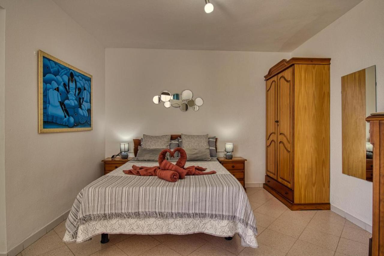 Penthouse Sea View Jacuzzy Terrace & Pool Daire Playa Feñabe Dış mekan fotoğraf