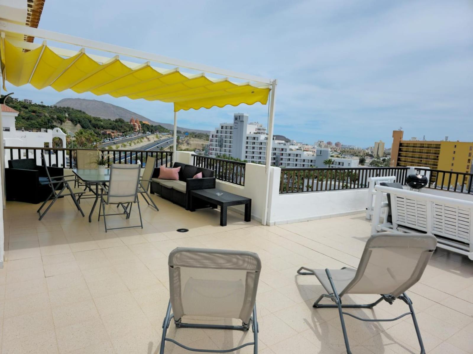Penthouse Sea View Jacuzzy Terrace & Pool Daire Playa Feñabe Dış mekan fotoğraf