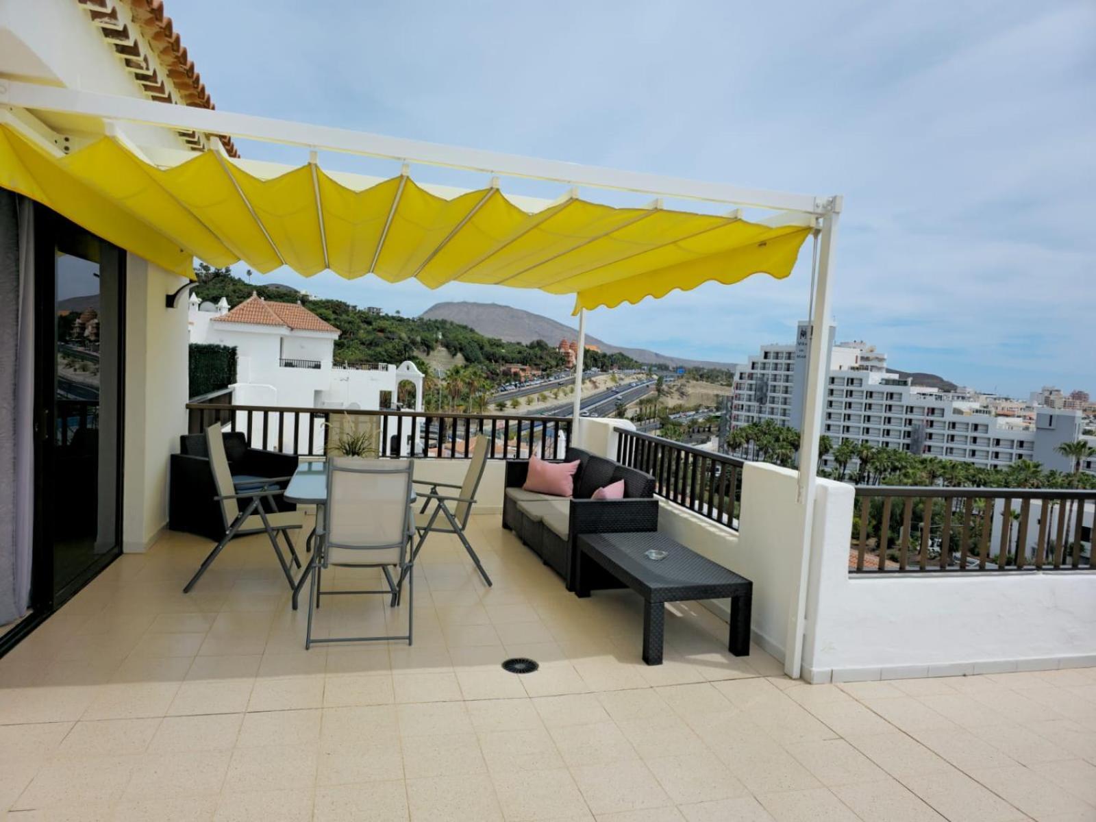 Penthouse Sea View Jacuzzy Terrace & Pool Daire Playa Feñabe Dış mekan fotoğraf